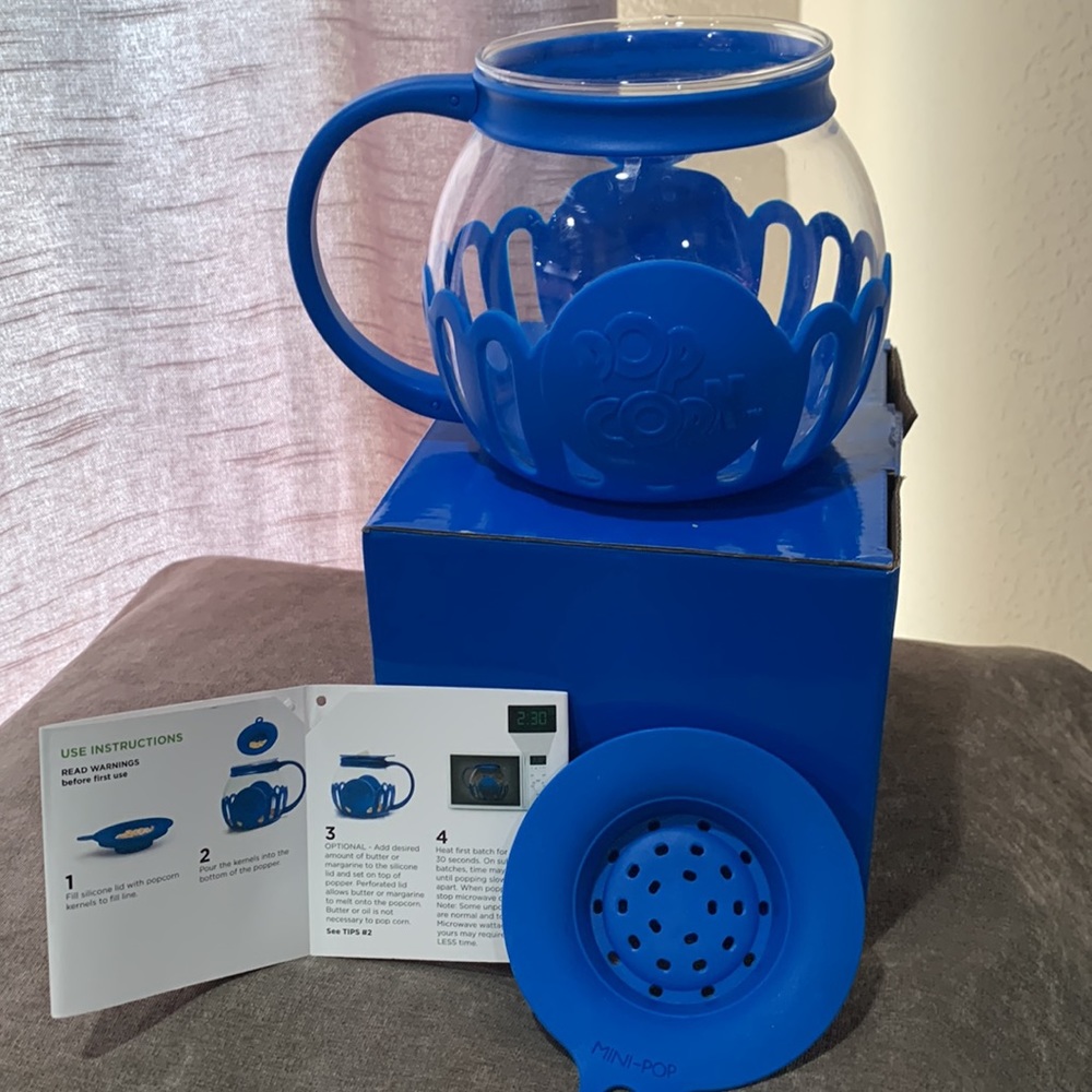 🔹NEW.. Ecolution Patented Micro-Pop Microwave Popcorn Popper…. - Picture 5 of 8